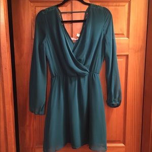 Francesca’s Teal Dress